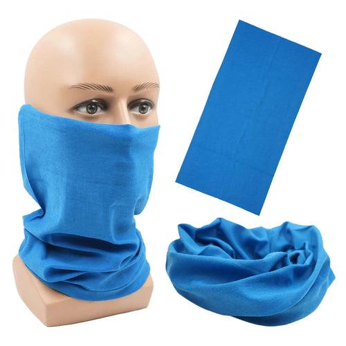 Outdoor Magic Bandana Solid Neon Color Cycling Hiking Scarves Headband