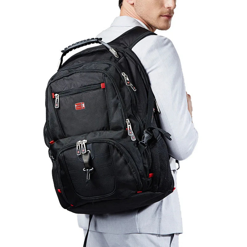Swiss-Multifunctional bags Durable 17 Inch Laptop Backpack, Travel
