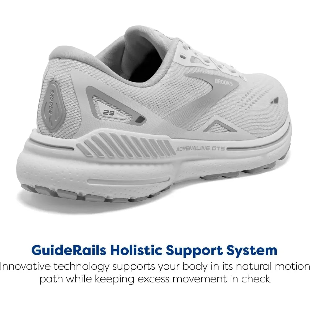 Brooks Men’s Adrenaline GTS 23 Features Breathable Materials For