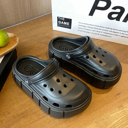 Fashion Charms Sandals 2024 New Clog Shoes Outdoor Women Slippers