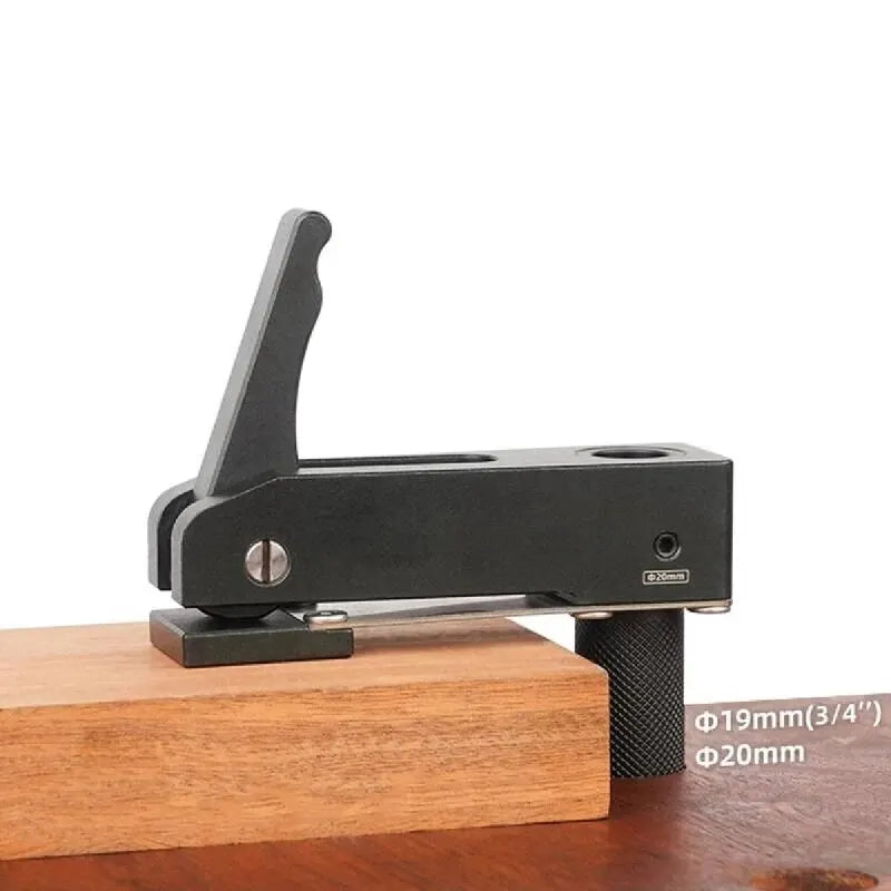 Workbench Dog Holes Quick Acting Hold Down Clamp,19/20MM Aluminum