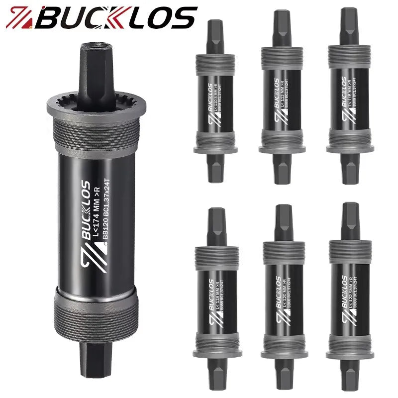 BUCKLOS Bicycle Bottom Bracket Road Mountain Bike Square Crank BB BB68