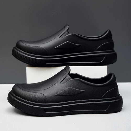 Men's Chef Shoes Anti Slip Oil Resistant Dirt Resistant Work Shoes
