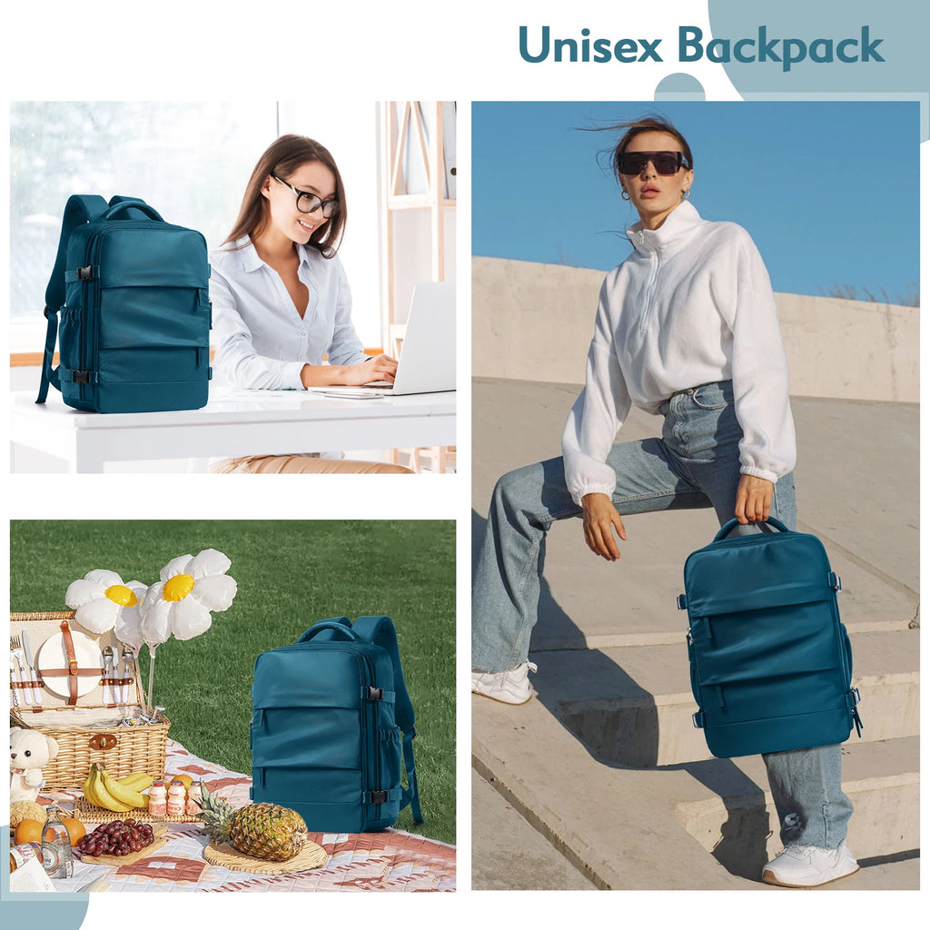 Waterproof Backpacks Travel Backpack Airplane Cabin 45x36x20 Easyjet