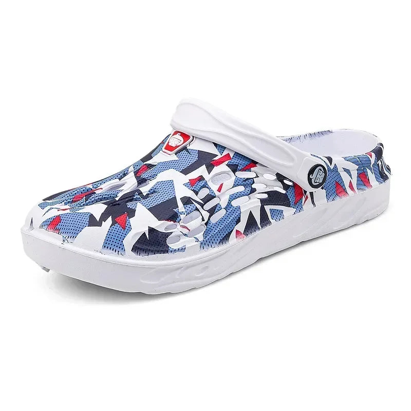 2024 New Fashion Sandals Men Clog Sandals Comfortable Breathable