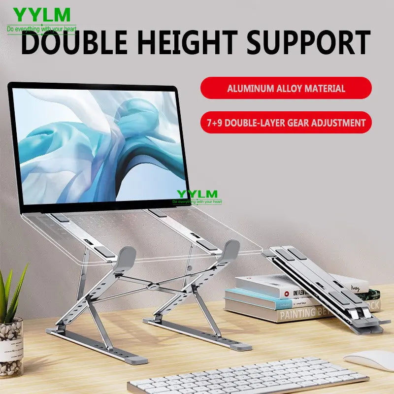YYLM N8 Laptop Stand Aluminum for Macbook Adjustable Portable More