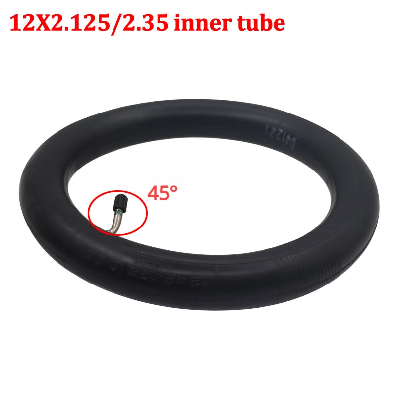 12 Inch 12x2.125 Butyl Inner Tube 12x2.35 Camera for Many Gas Electric