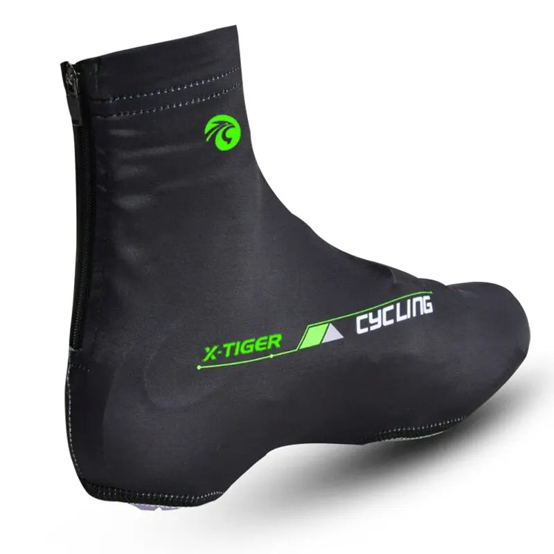 X-TIGER Cycling Shoe Cover Winter Thermal Fleece MTB Bicycle Overshoes