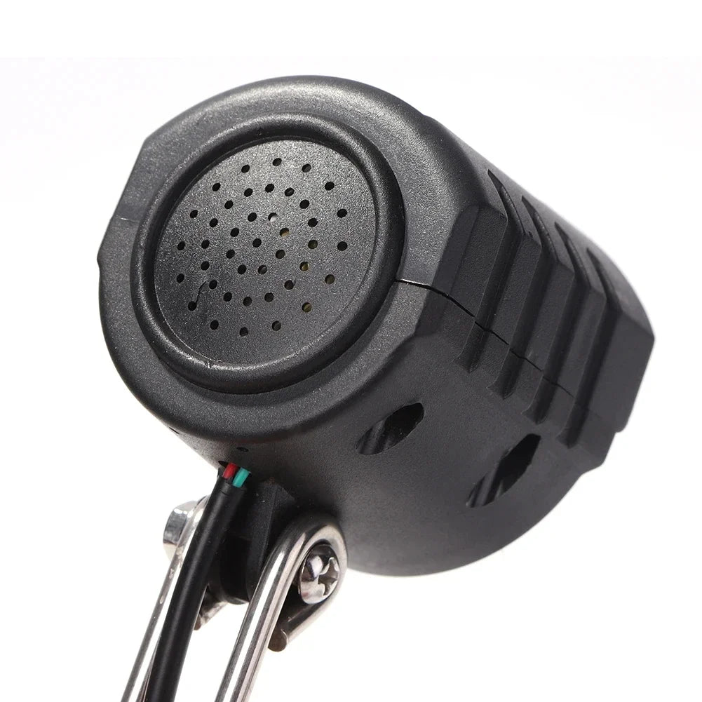 E-Bike Horn Light Electric Bicycle 4 LED Headlight 12W Waterproof 2 in