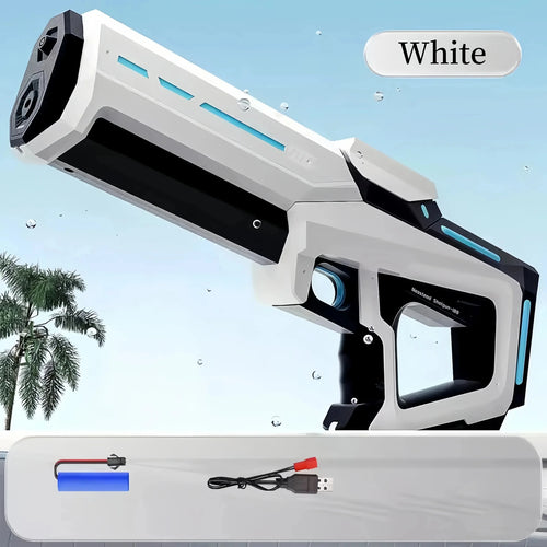 Automatic water absorbing electric water gun, outdoor beach swimming