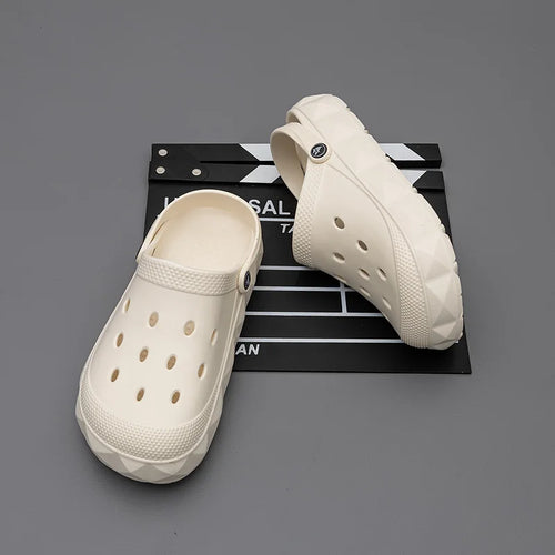 Men's shoes, sandals, perforated shoes, summer new slippers,