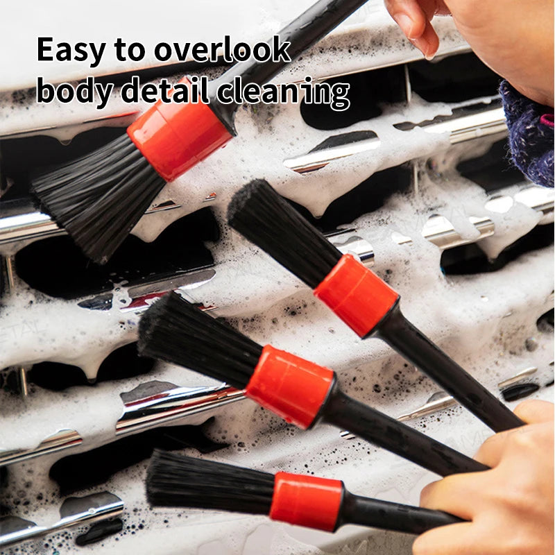 SEAMETAL 5/13PCS Car Detailing Brush Set Multifunctional Detail