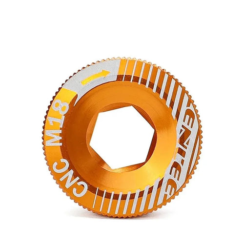 ENLEE Bike Crank Cover Crank Screw Aluminum Alloy Mountain Bike Color