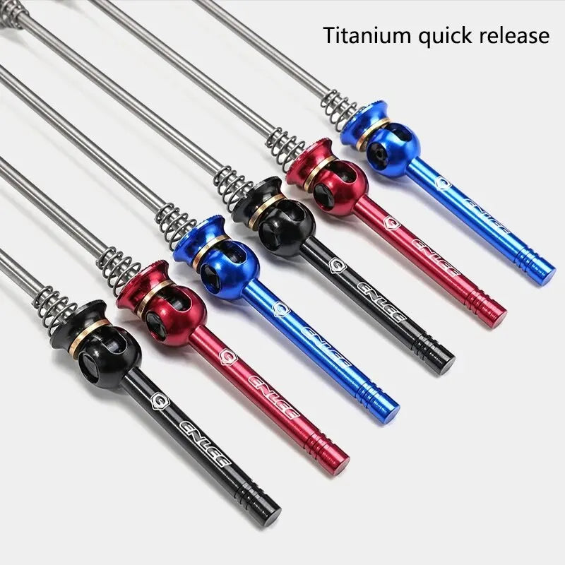ENLEE Titanium Ti Skewer QR Bicycle Quick Release Skewer Lever MTB