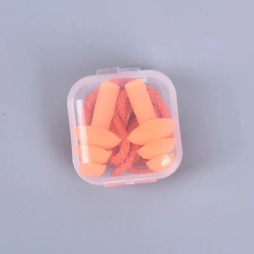 1 Pc Silicone Ear Plugs Sleep Earplugs Noise Reduction Swimming
