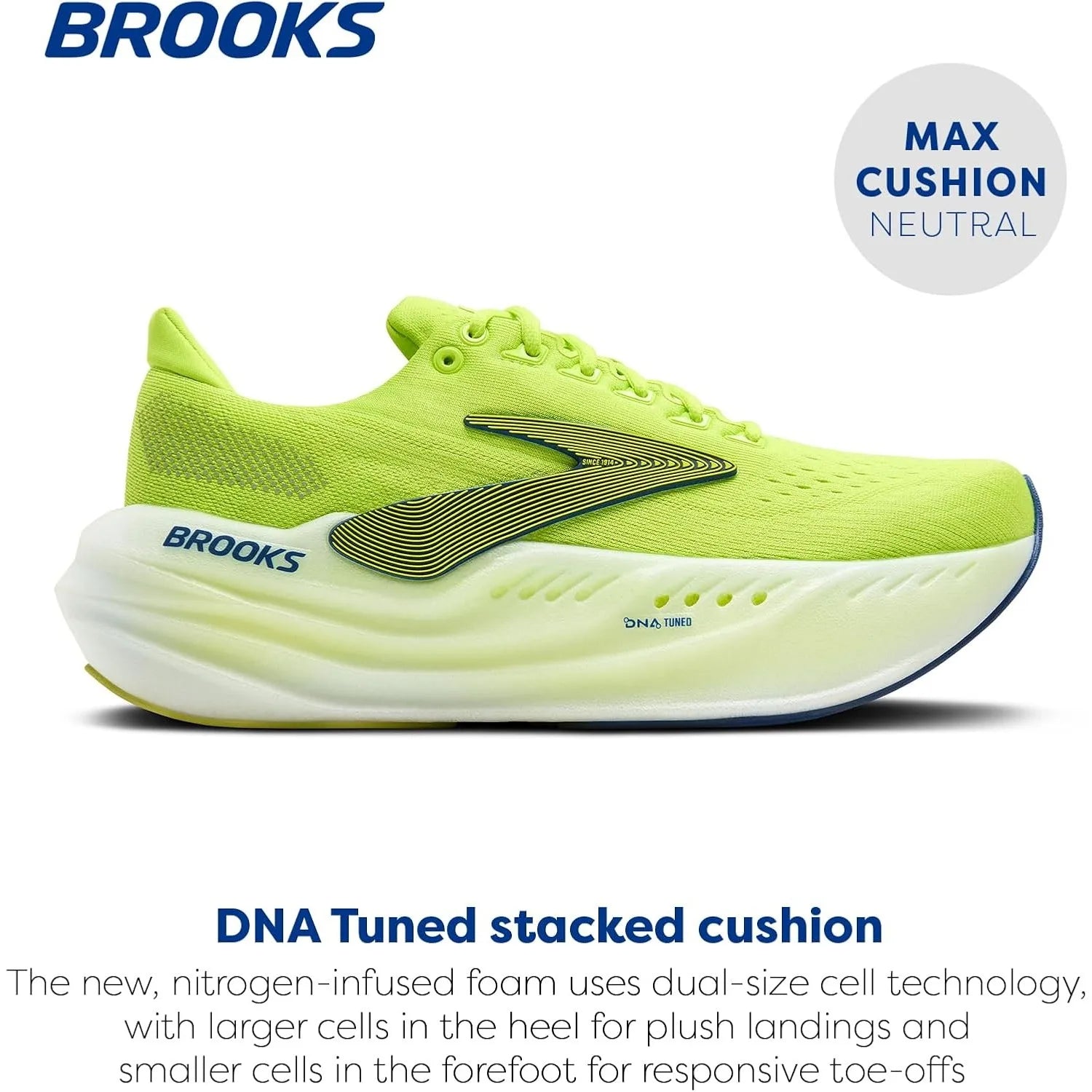 Brooks Men’s Glycerin Max New Color Scheme Neutral Running & Walking