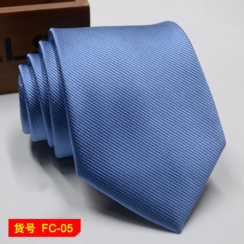 67 Styles Men's Ties Solid Color Stripe Flower Floral 7-8cm Jacquard