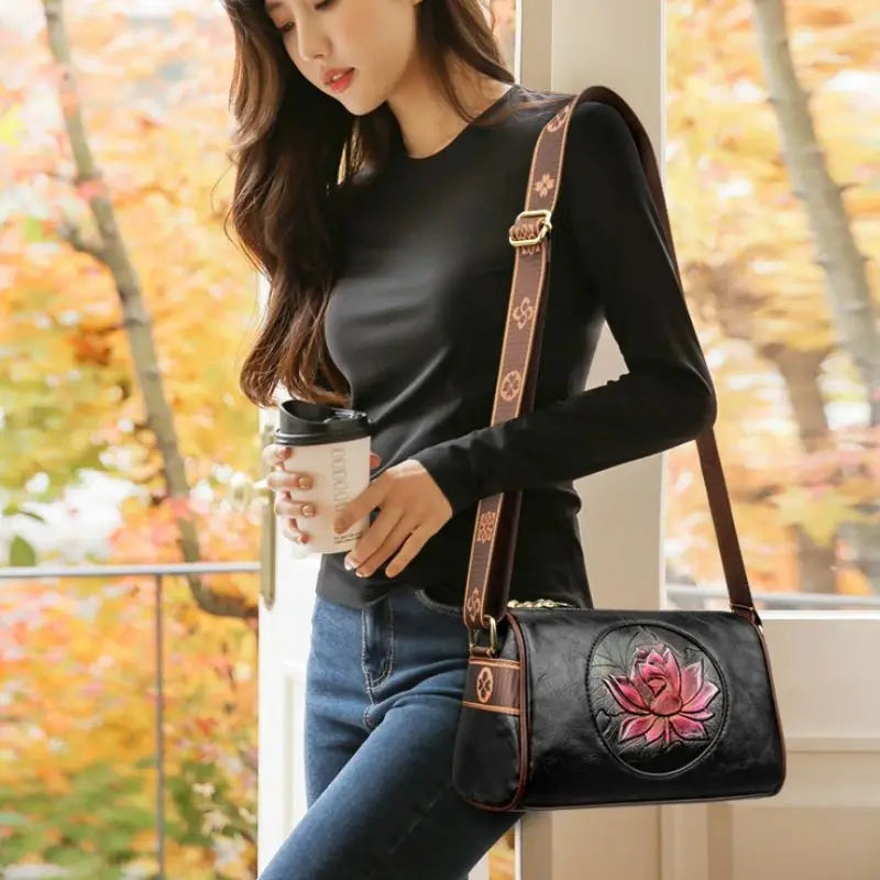 Casual Women Handbag Soft Leather Shoulder Crossbody Bags for Women