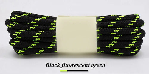 1Pair Round Shoelaces Durable Polyester Shoelace Outdoor Boots