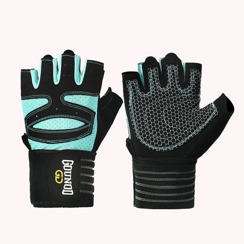 GOUNOD Weightlifting Gloves Wristband Support Breathable Anti-Slip