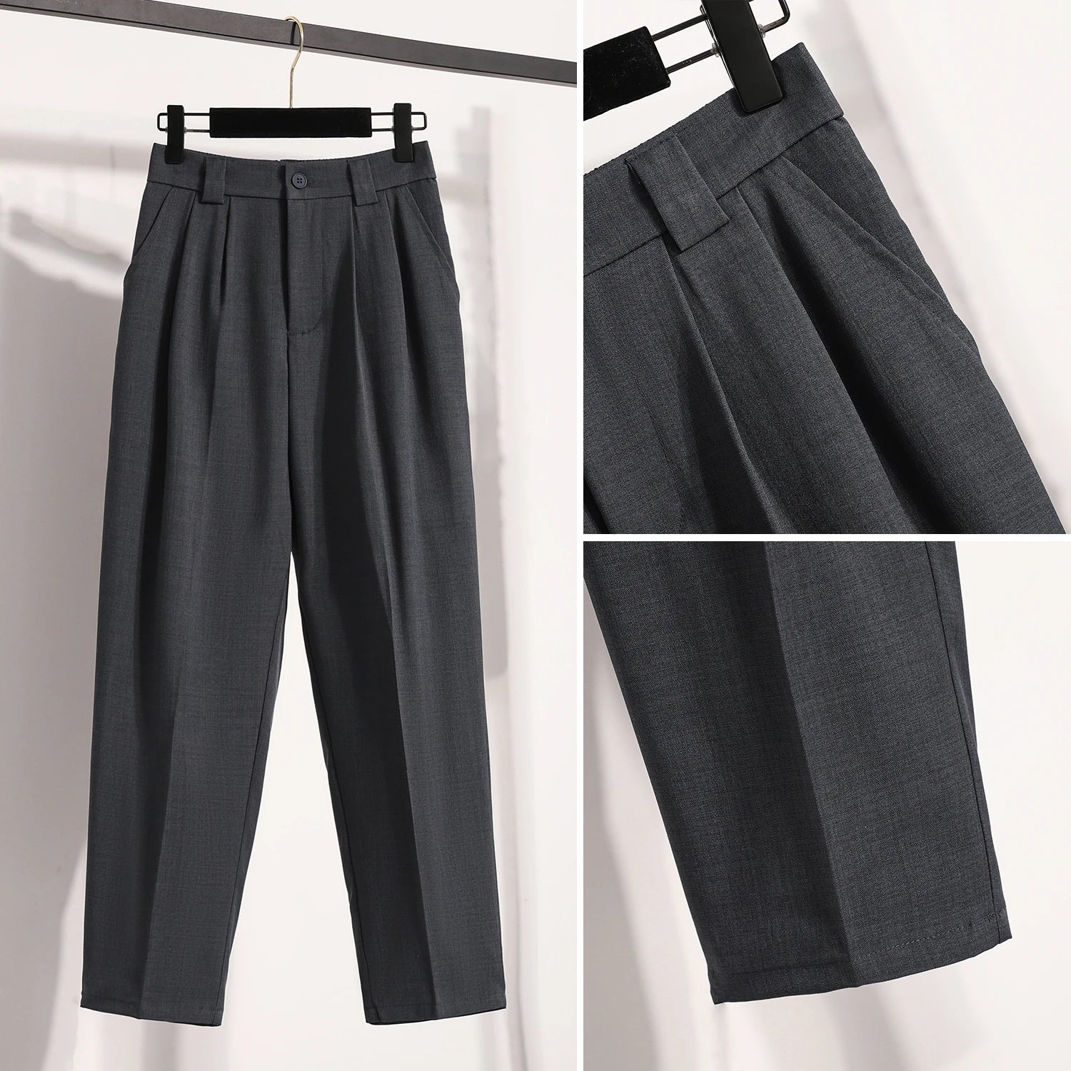 Plus Size Pants For Women Spring Summer 2025 New Korean Fashion High