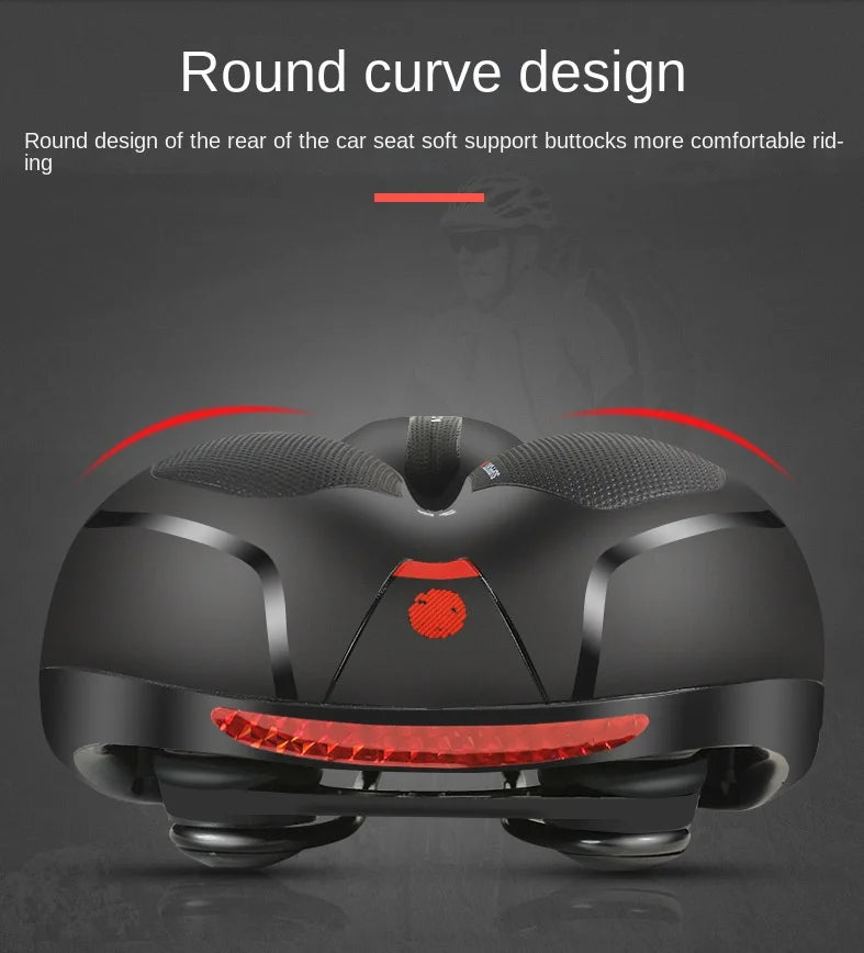 Hollow Breathable Bicycle Saddle Men Women MTB Road Bike Saddle Shock