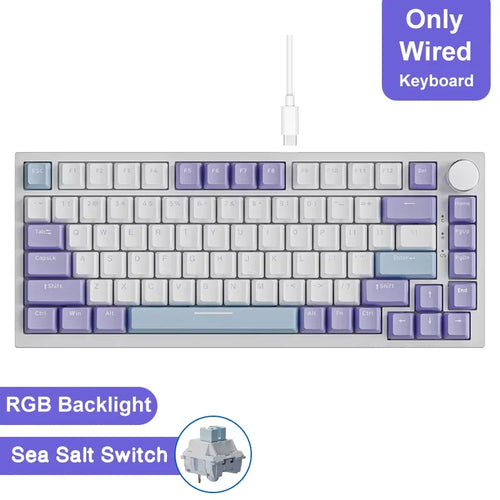 Ajazz AK820/AK820Pro gaming mechanical keyboard Bluetooth