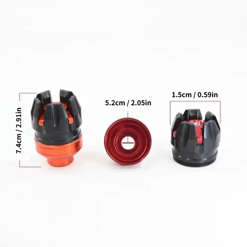 1Pair Universal Front Suspension Protection Cup Frame Slider Falling