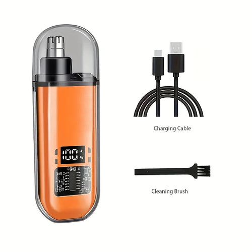 Suitable for men, USB charging nose and ear hair trimmer portable