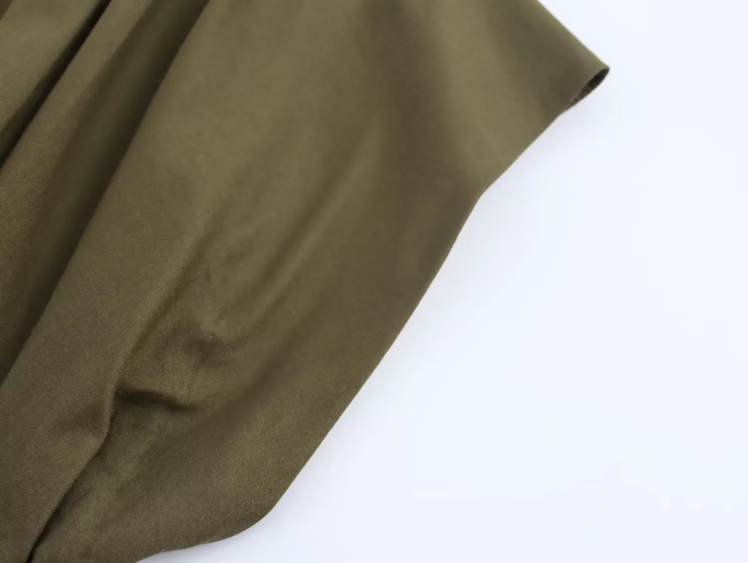 MYST&ZA2025 new summer women's casual fashion pleated drop shoulder