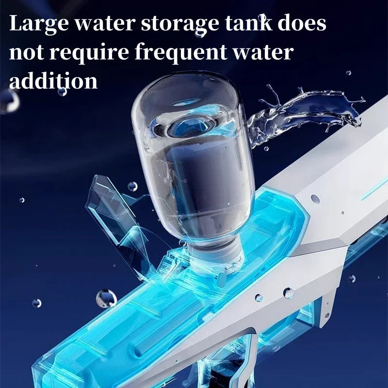 Automatic water absorbing electric water gun, outdoor beach swimming