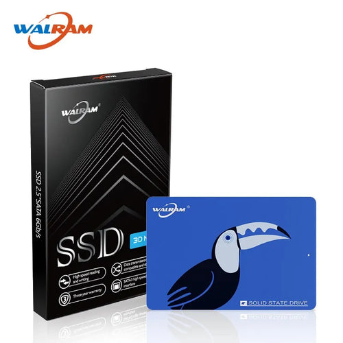 WALRAM SSD 1TB SATA3 2.5 Inch SSD 512gb 120GB 128GB 240GB 256GB 500GB