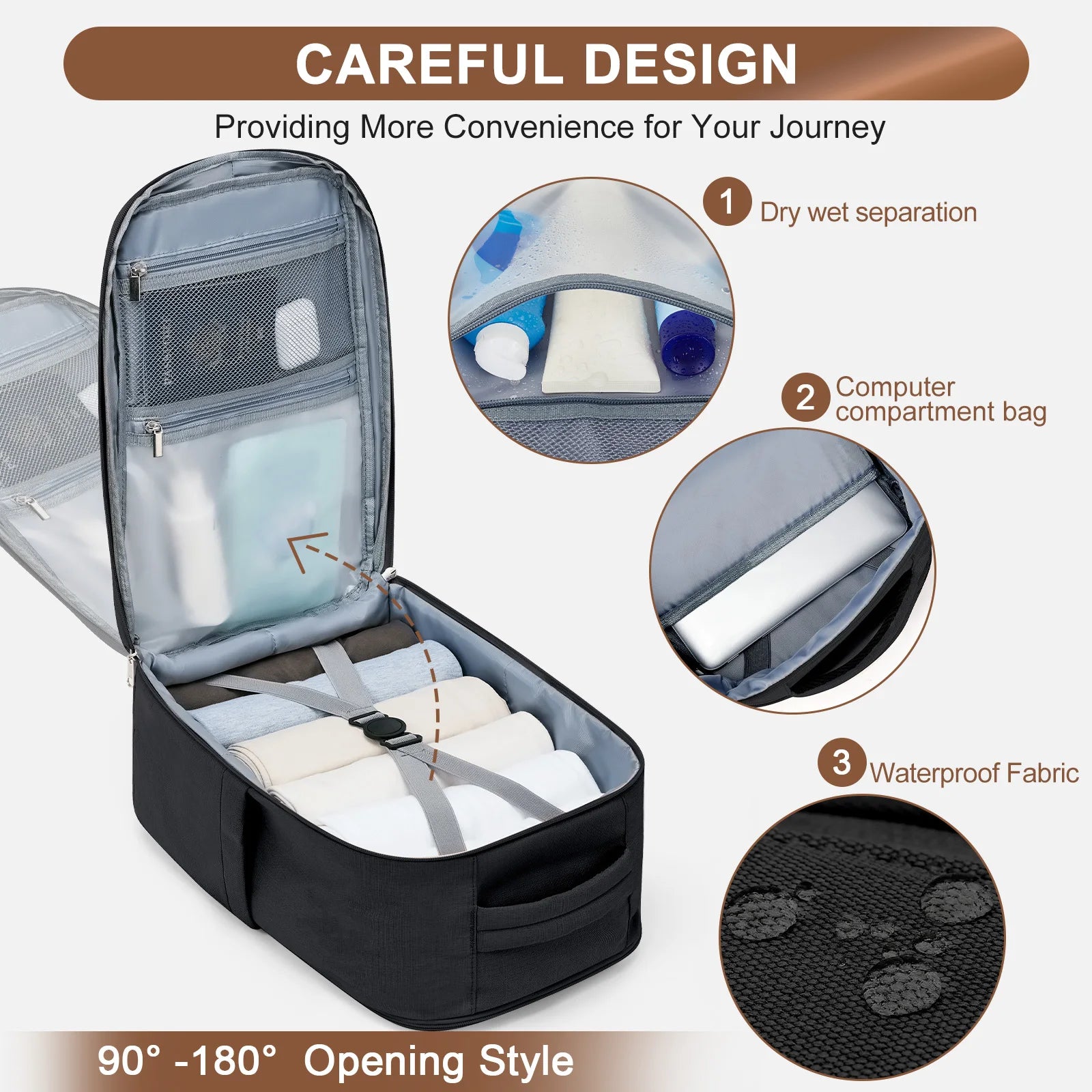 Men Travel Backpack Designer Laptop Bag Large Capacity School Backpack