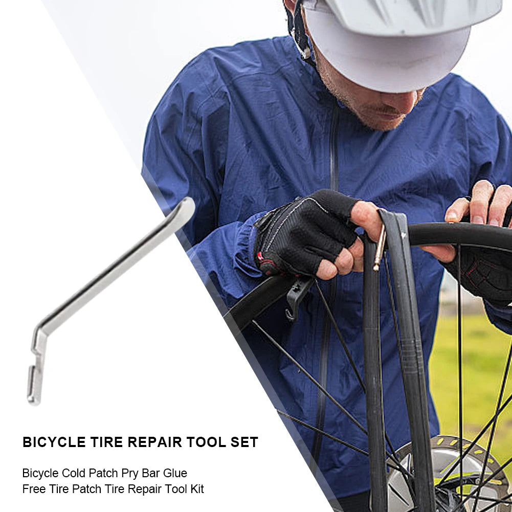Bicycle Tire Repair Kit MTB Cycling Flat Tyre Repair Rubber Patch Glue