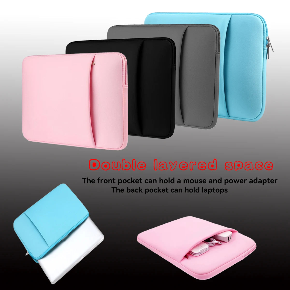 Laptop Inner Bag 11/13/14/15/16/17 Inch Computer Bag Protective Cover,