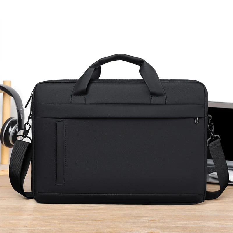 Laptop Tote Bag, Business Briefcase, Adjustable Shoulder Straps,