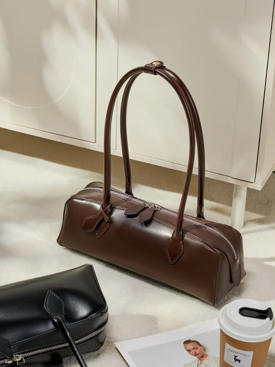 2025 New Genuine Leather Women's Shoulder Bag luxury Cowhide ladies