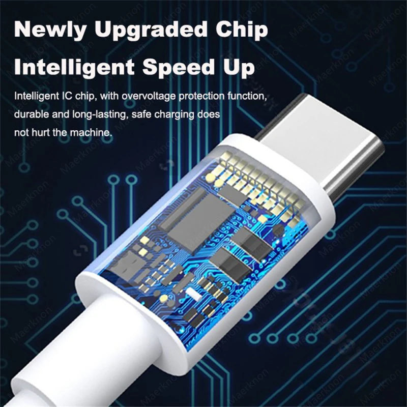 120W 10A Type C Cable Super Fast Charging Phone Charger Data Cord For