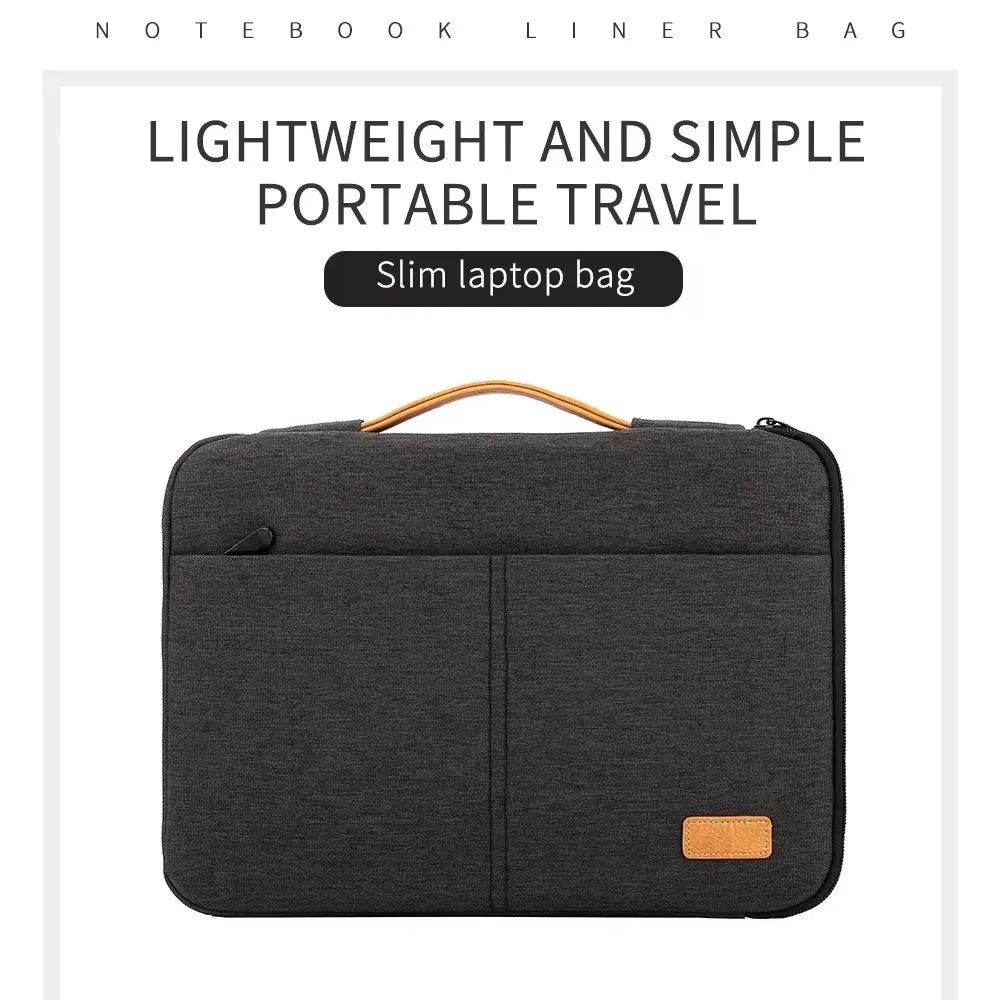 Laptop Sleeve Bag 14-15.6 Inch Notebook Pouch for Men's Shockproof
