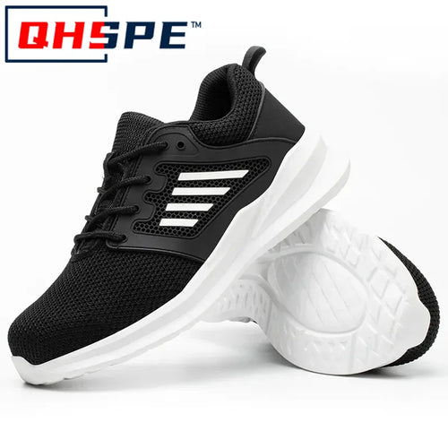 Work Sneakers Steel Toe Shoes Men Safety Shoes Puncture-Proof Work