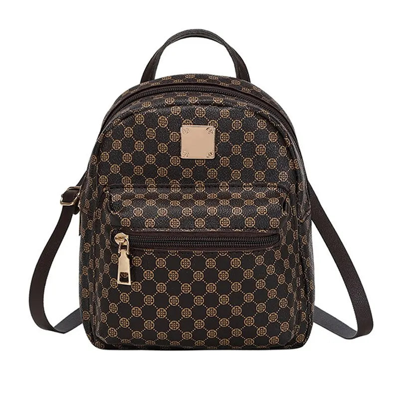 Classic Women Backpack Fashion School Bags Female Daily Shopping Girl
