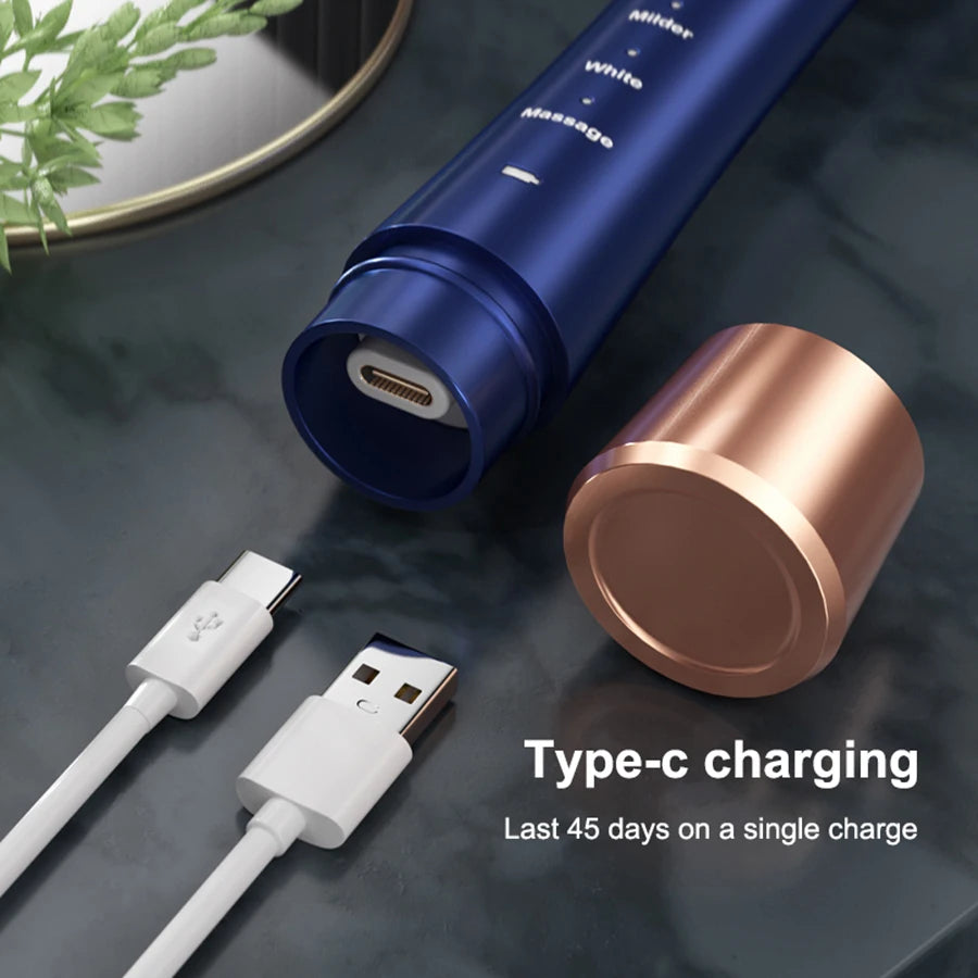 Adult Male and Female Electric Toothbrush Hollow Cup Motor Type-c