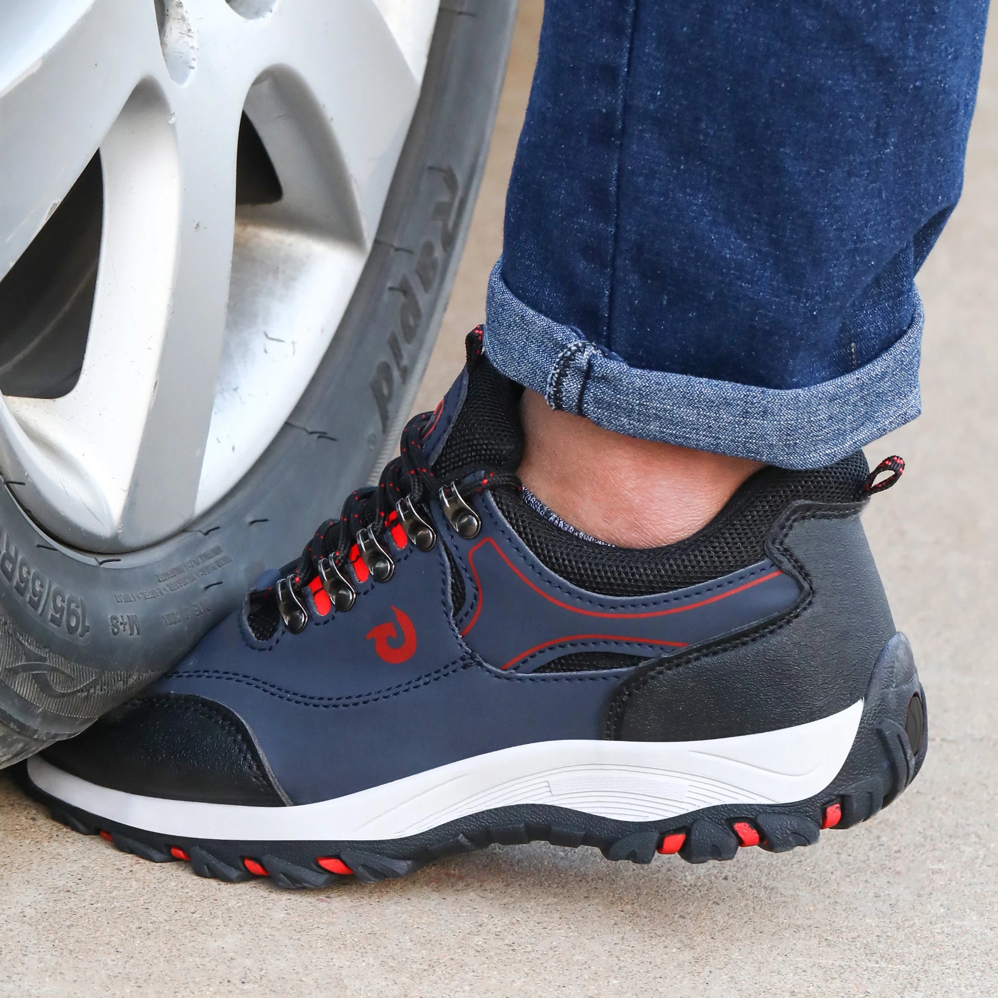 Steel Toe Cap Shoes For Men Work Boots Puncture-Proof Work Safety