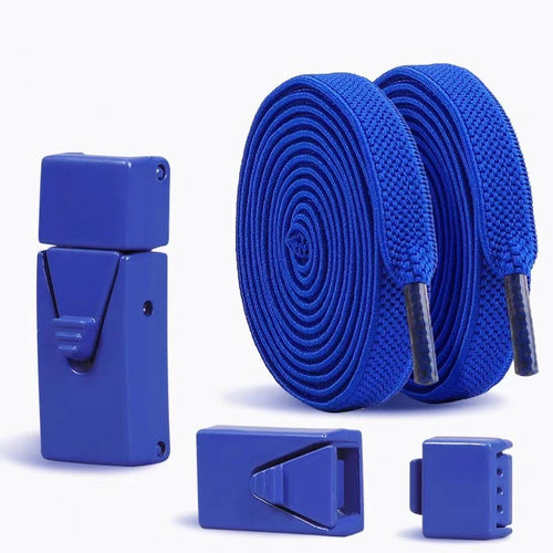 1/2 Pair 2025 No Tie Shoe Lace Press Lock Insert Fixed Shoelaces
