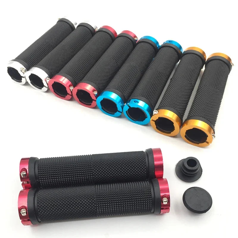 1 Pair MTB BMX Road Cycling Handlebar Grips Anti-Skid Rubber Bicycle