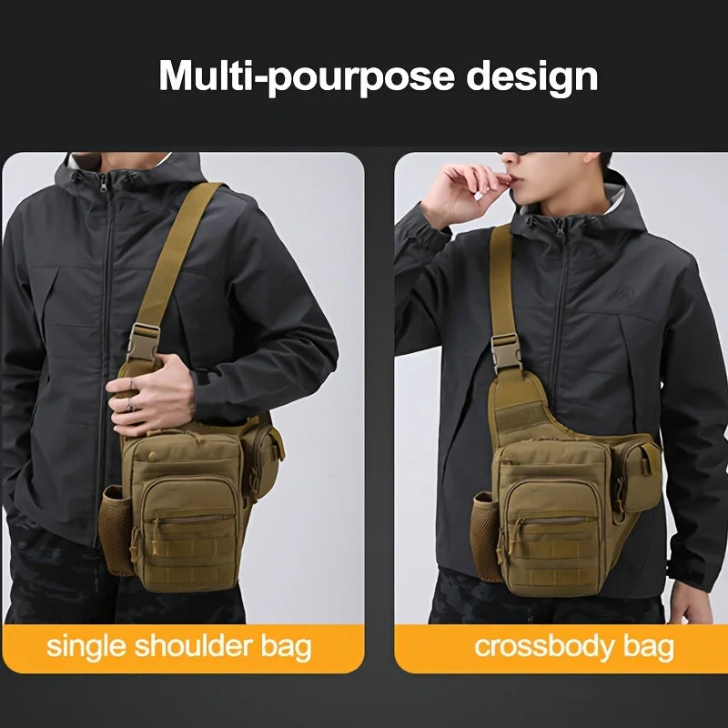 Waterproof Fishing Shoulder Bag Outdoor Sports Cycling Crossbody Chest