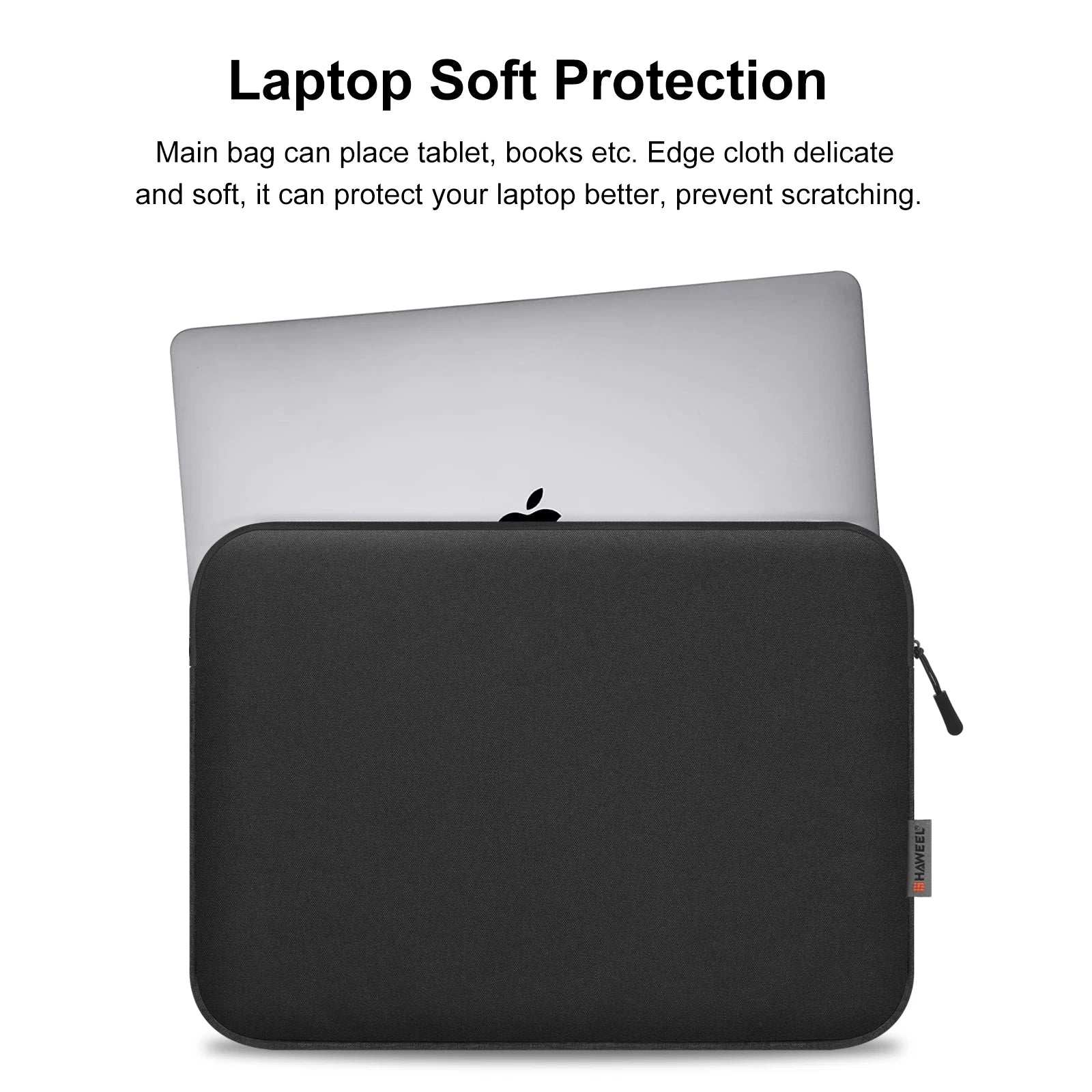 HAWEEL 16 15 13 inch Laptop Sleeve Case Zipper Briefcase Bag for