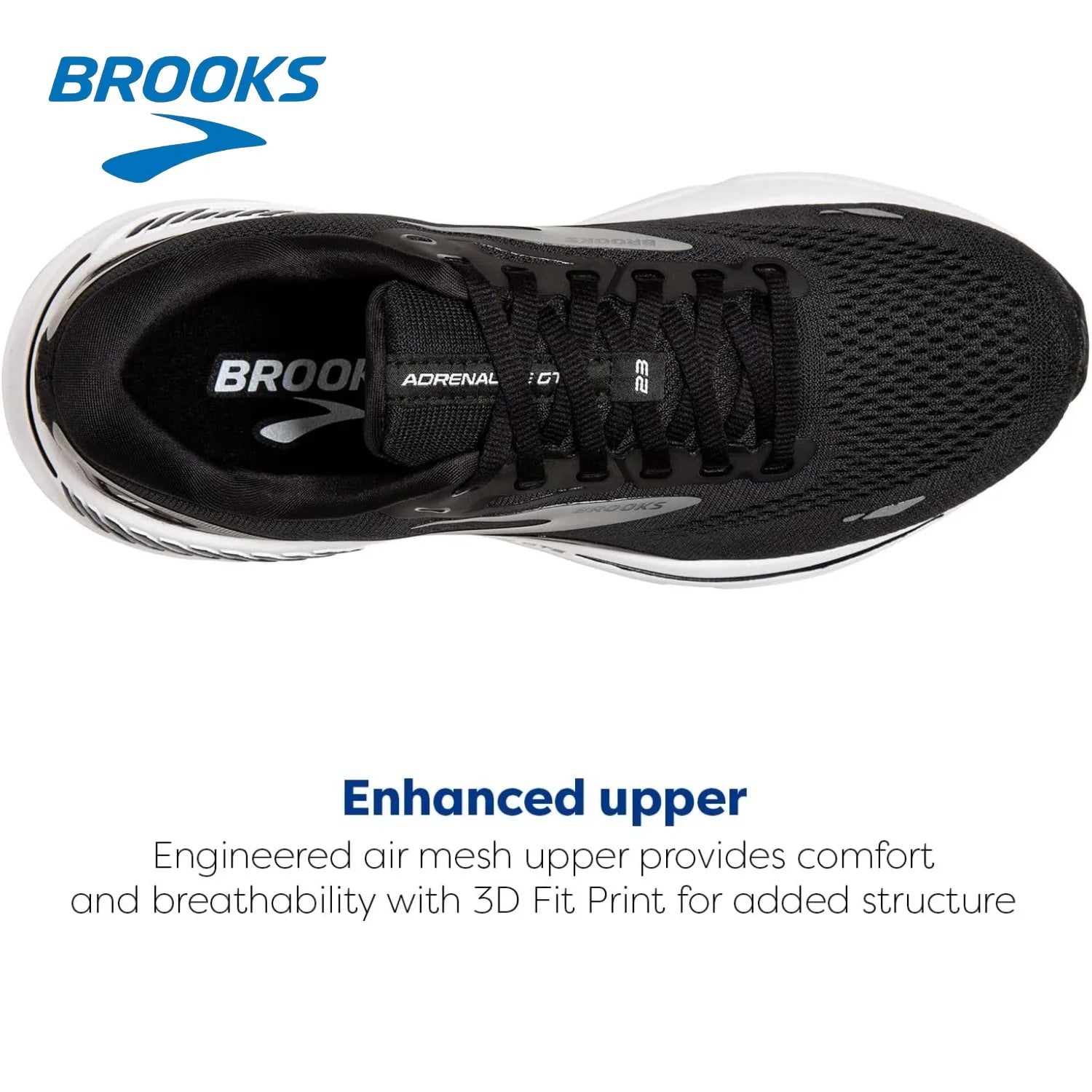 Brooks Men’s Adrenaline GTS 23 Provides A Comfortable Fit And
