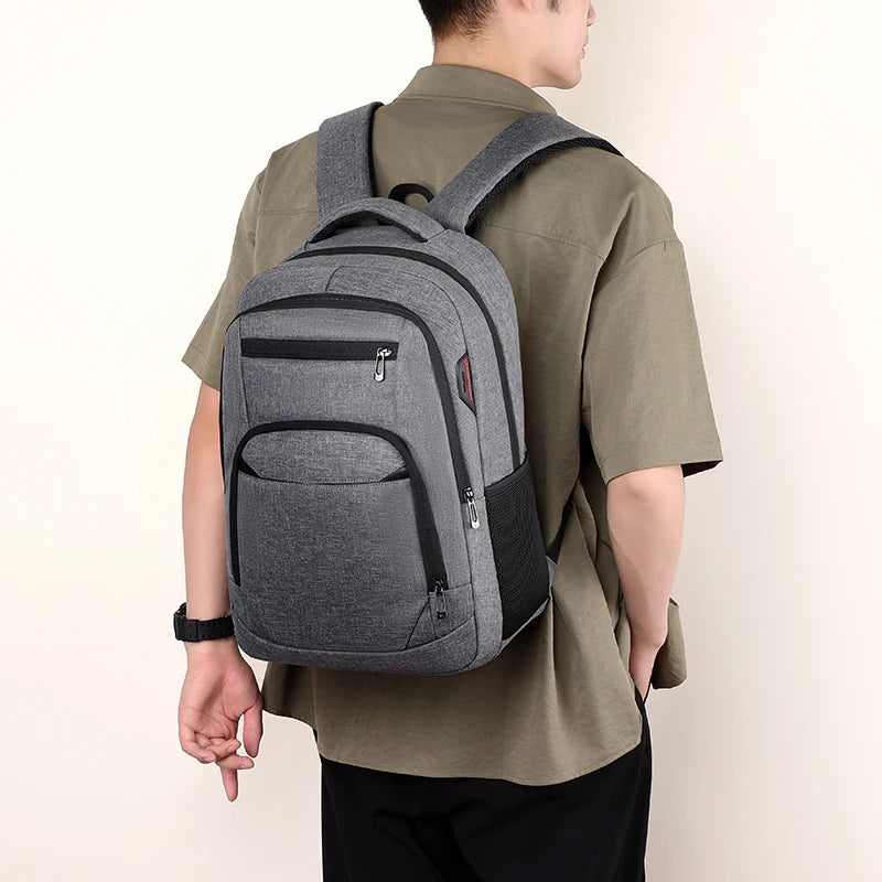 Unisex Large Capacity Travel Backpack - Durable Laptop Bag with