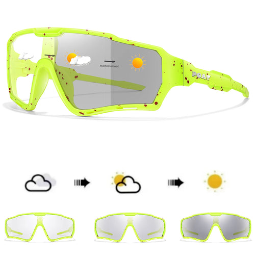 POAT Brand Men Women MTB Bike Bicycle Photochromic Eyewear Cycling